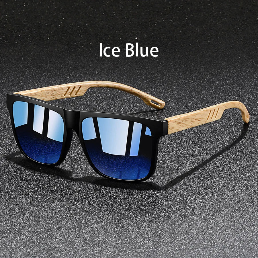 Fashion Vintage Square Frame Sunglasses For Men UV400