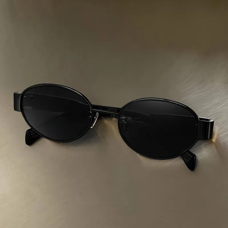 Trendy Oval Sunglasses