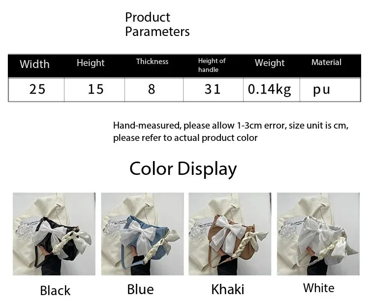 Lovely Bow Handbags for Girls