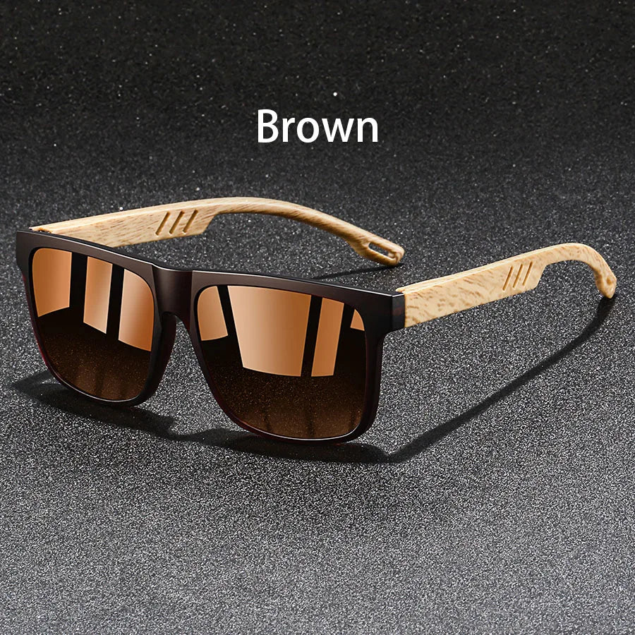Fashion Vintage Square Frame Sunglasses For Men UV400