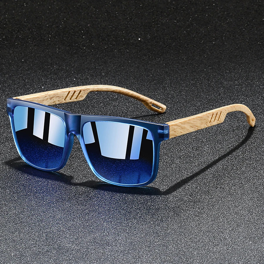 Fashion Vintage Square Frame Sunglasses For Men UV400
