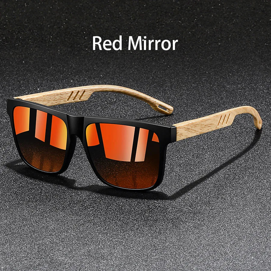 Fashion Vintage Square Frame Sunglasses For Men UV400