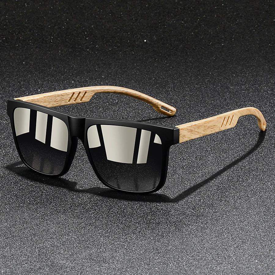 Fashion Vintage Square Frame Sunglasses For Men UV400