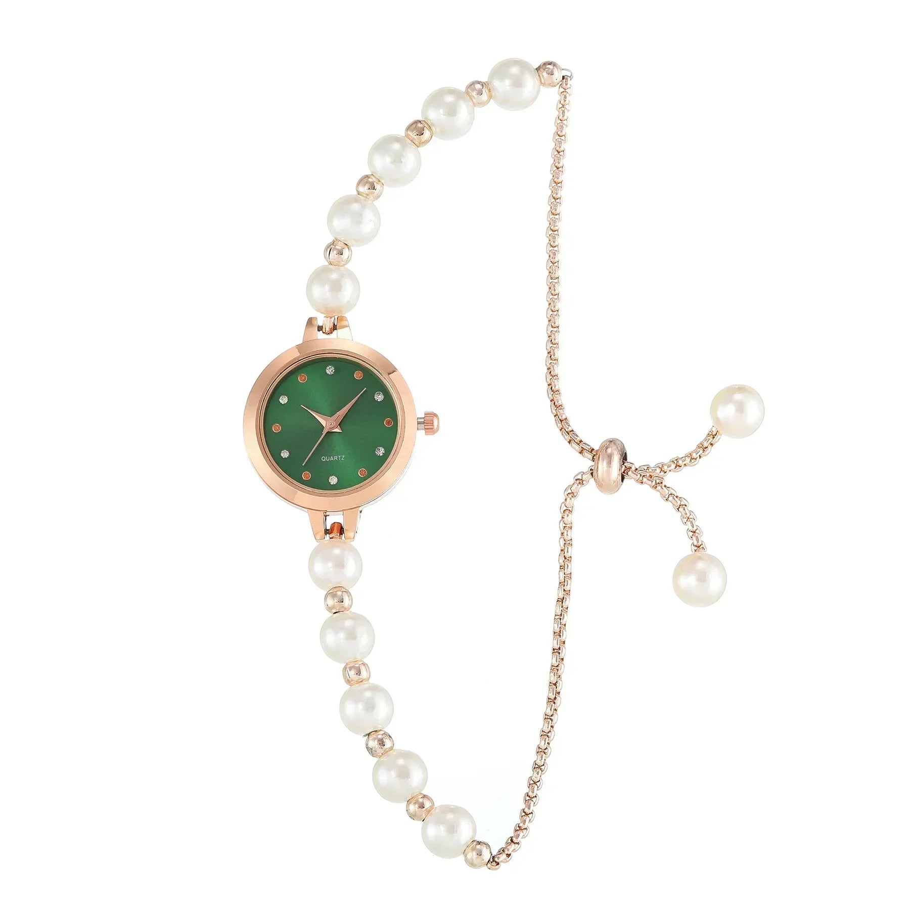 Pearl Bracelet Strap Watches