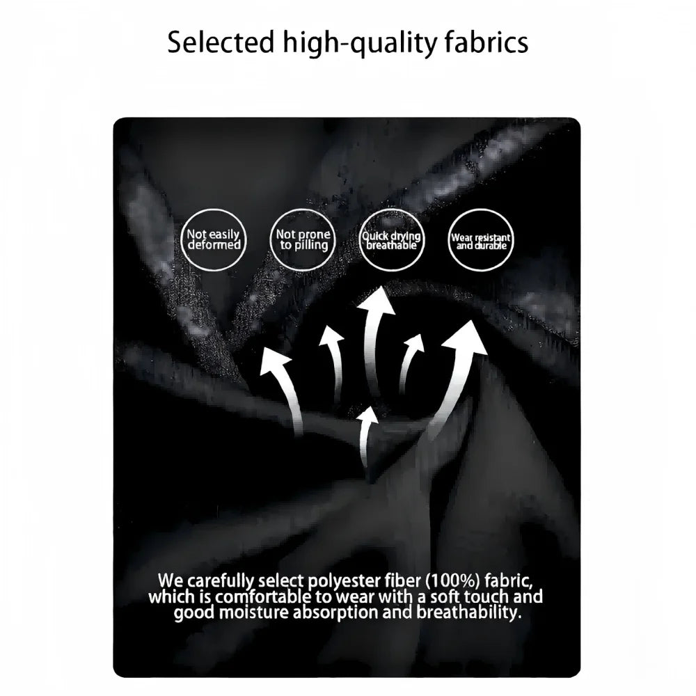 Summer men's round neck breathable T-shirt