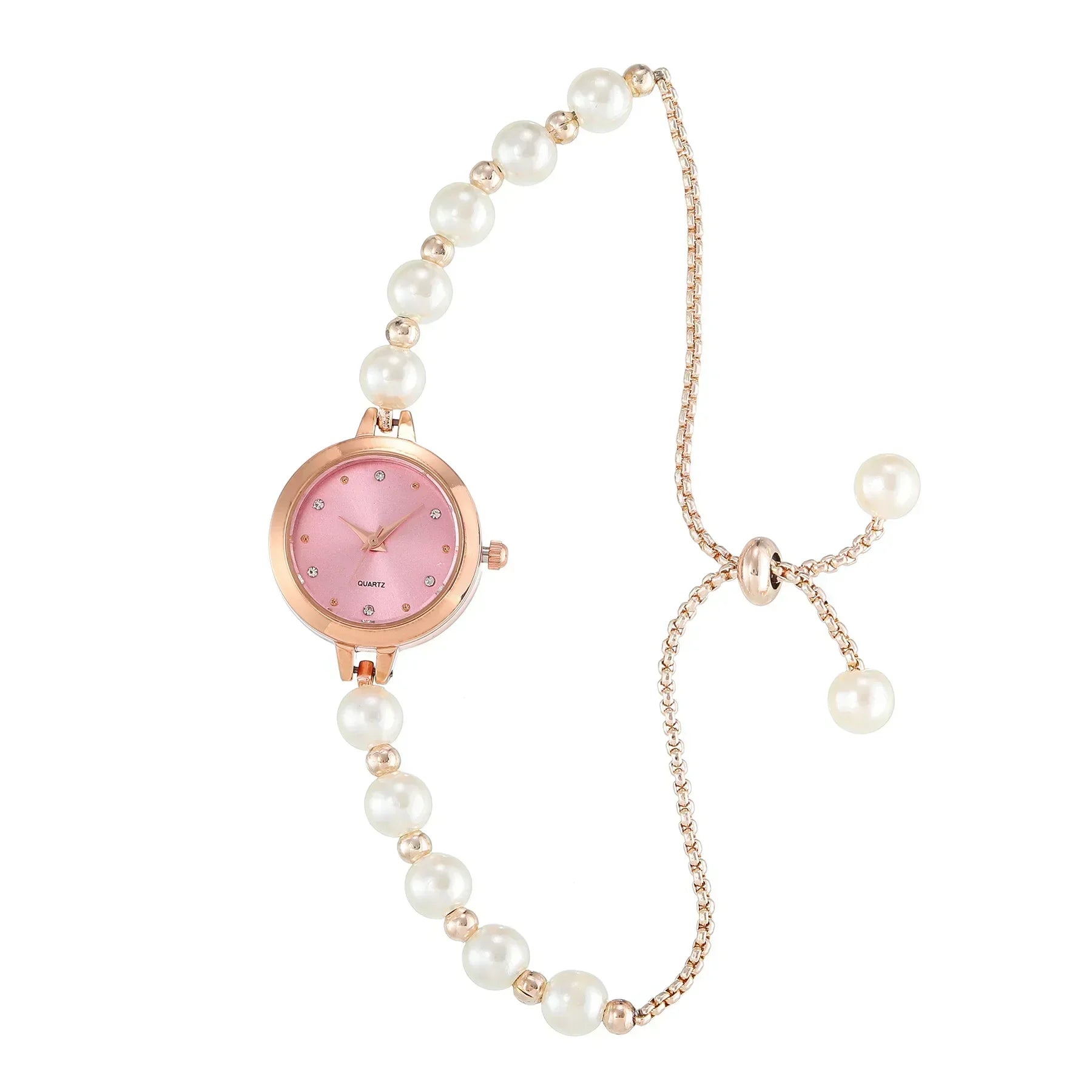 Pearl Bracelet Strap Watches