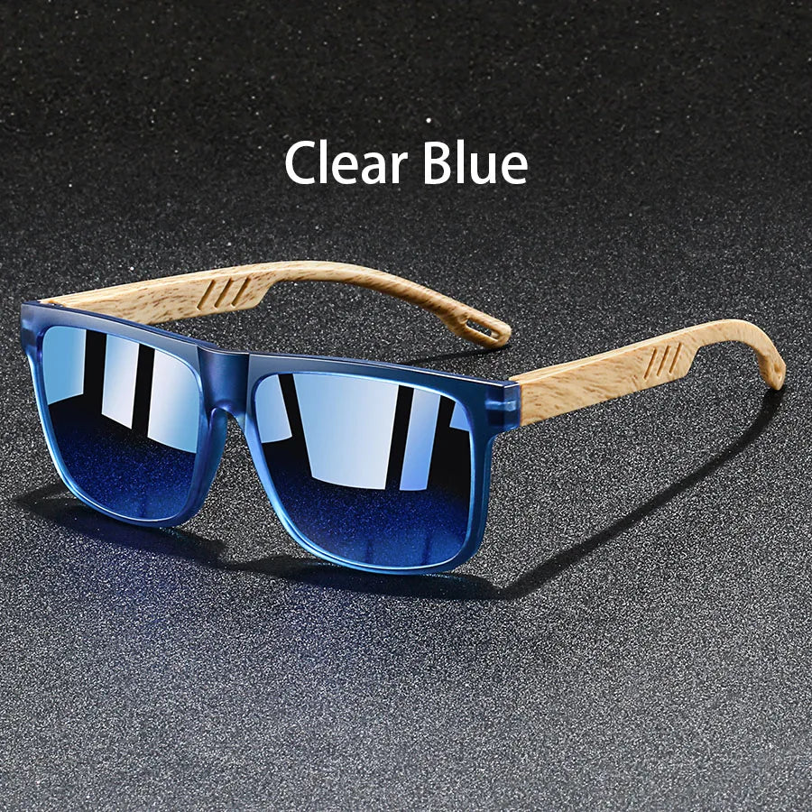 Fashion Vintage Square Frame Sunglasses For Men UV400