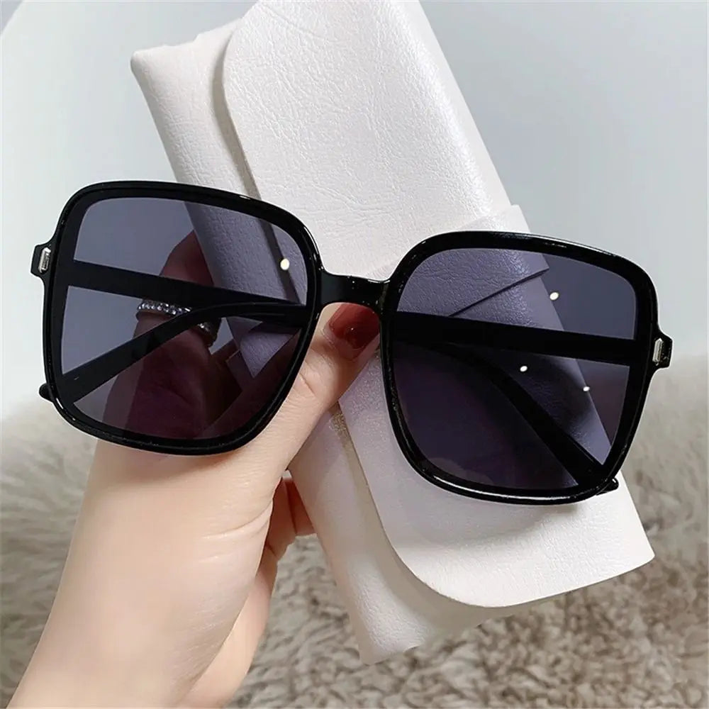 Oversized Sunglasses Vintage Square Sun Glasses