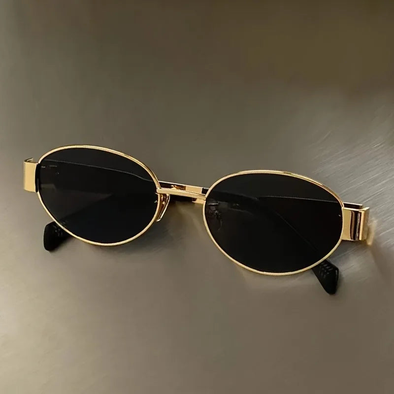 Trendy Oval Sunglasses