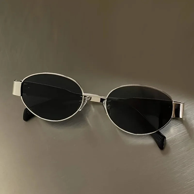 Trendy Oval Sunglasses
