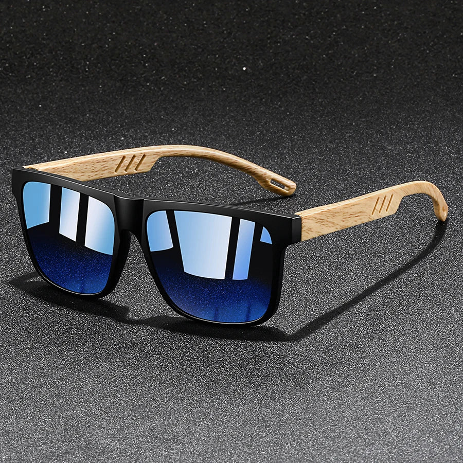 Fashion Vintage Square Frame Sunglasses For Men UV400