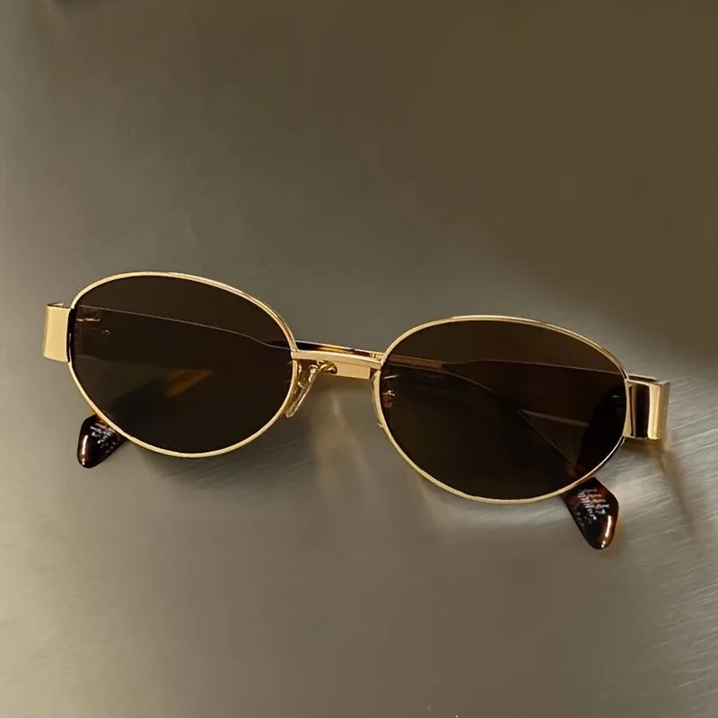 Trendy Oval Sunglasses
