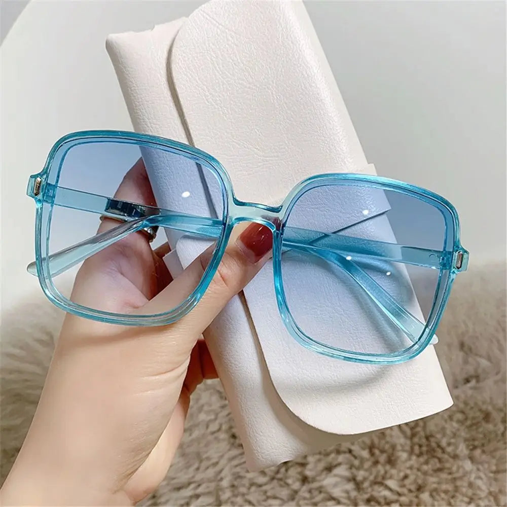 Oversized Sunglasses Vintage Square Sun Glasses