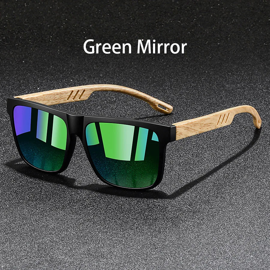 Fashion Vintage Square Frame Sunglasses For Men UV400